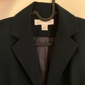Petite Sophisticate Green Blazer